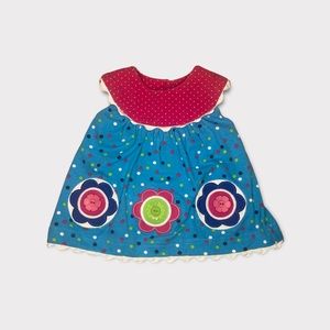 Molly & Millie Mixed Prints Button Top